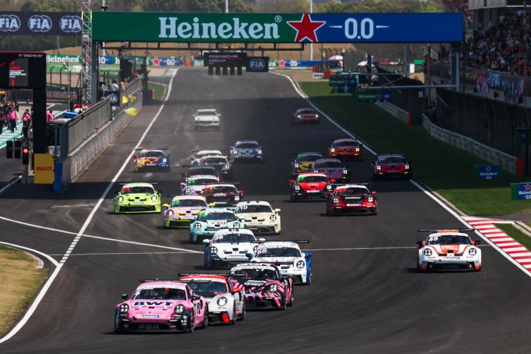 Dramatic opening weekend for Porsche Carrera Cup Asia in Shanghai